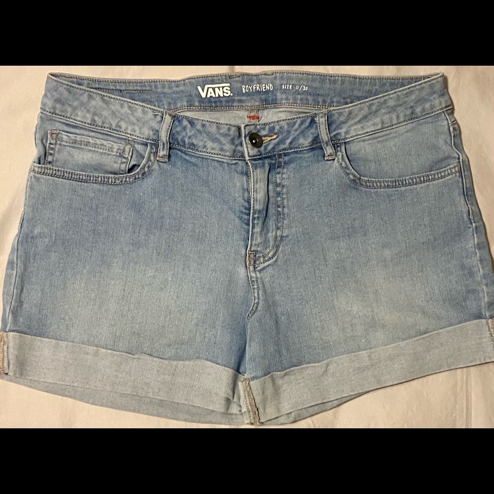 VANS Boyfriend Denim Shorts